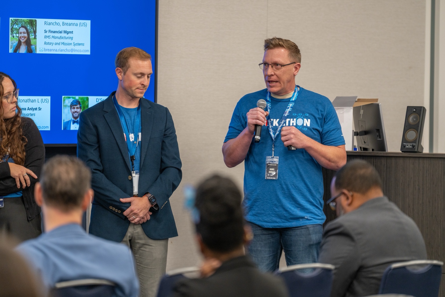 AI hackathon presentation